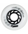 Powerslide Spinner 68mm/85a, matte white, 4-Pack