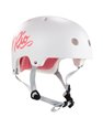 Casco Rio Roller Script Blanco Mate