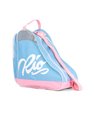 Bolsa Triangular Rio Roller Script Azul-Rosa