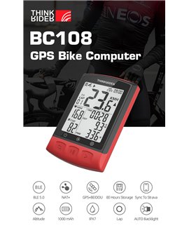 Ciclocomputadora Thinkrider GPS BC-108