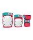 Set de Proteccion Rio Roller Rojo/Mint