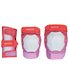 Set de Proteccion Powerslide Standard Woman Set Red Pink