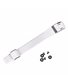 Cierre Buckle Powerslide Classic Set complete L / R Blanco (Set) 15 cm