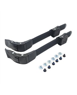 Cierre Buckle Flying Eagle Set complete L / R Negro (Set) 