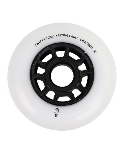 Flying Eagle CROCANTI SPEED WHEELS 90mm (blancas), Unidad