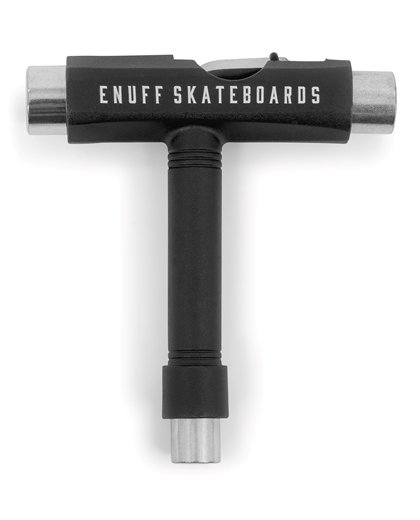 Herramienta Multifunción Enuff Essential T-Tool Negro– Para Skate y Patines Quad