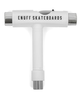 Herramienta Multifunción Enuff Essential T-Tool Blanco – Para Skate y Patines Quad