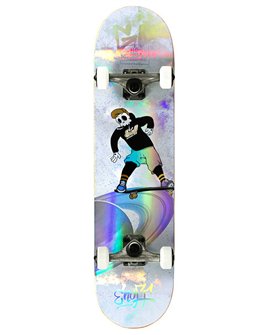 Enuff Skully Hologram Blanco - Mini (7.25")