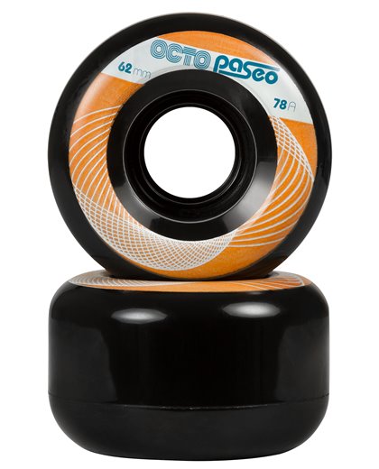 OCTO PASEO 62mm*38mm/78a, black (4 PACK)