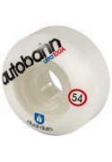 Autobahn Dual Duro Ultra 54mm/100a, clear/white 4-Pack